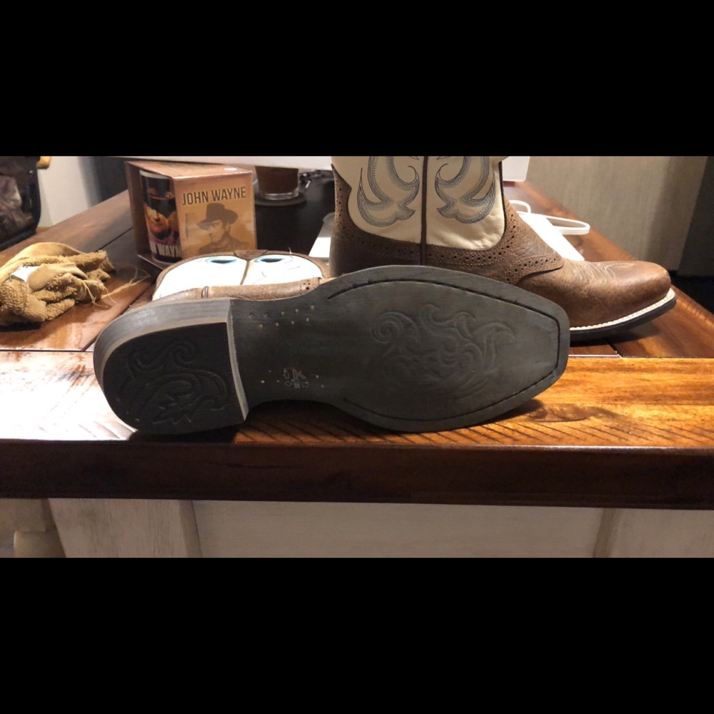 Ariat square toe boots